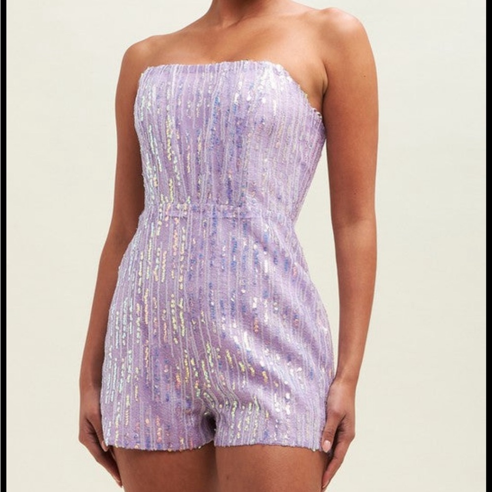 Sequin romper